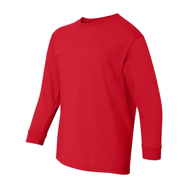 Gildan Heavy Cotton™ Youth Long Sleeve T-Shirt - Gildan Heavy Cotton™ Youth Long Sleeve T-Shirt - Image 23 of 33