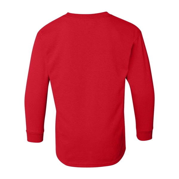 Gildan Heavy Cotton™ Youth Long Sleeve T-Shirt - Gildan Heavy Cotton™ Youth Long Sleeve T-Shirt - Image 24 of 33