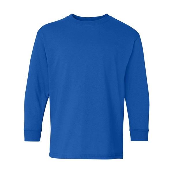 Gildan Heavy Cotton™ Youth Long Sleeve T-Shirt - Gildan Heavy Cotton™ Youth Long Sleeve T-Shirt - Image 25 of 33