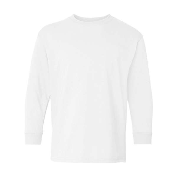 Gildan Heavy Cotton™ Youth Long Sleeve T-Shirt - Gildan Heavy Cotton™ Youth Long Sleeve T-Shirt - Image 31 of 33