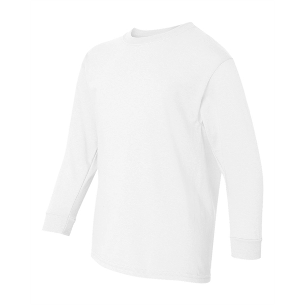 Gildan Heavy Cotton™ Youth Long Sleeve T-Shirt - Gildan Heavy Cotton™ Youth Long Sleeve T-Shirt - Image 32 of 33