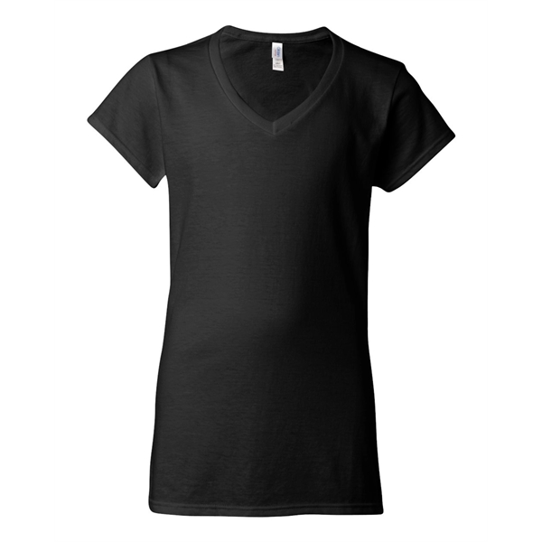 Gildan Softstyle® Women's V-Neck T-Shirt - Gildan Softstyle® Women's V-Neck T-Shirt - Image 7 of 39
