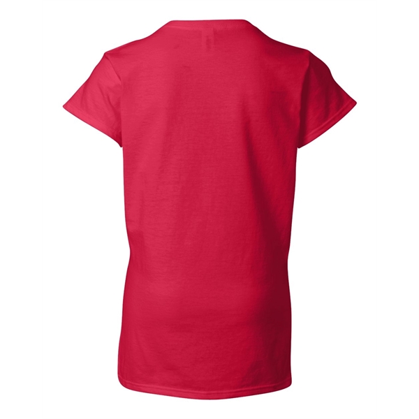 Gildan Softstyle® Women's V-Neck T-Shirt - Gildan Softstyle® Women's V-Neck T-Shirt - Image 12 of 39