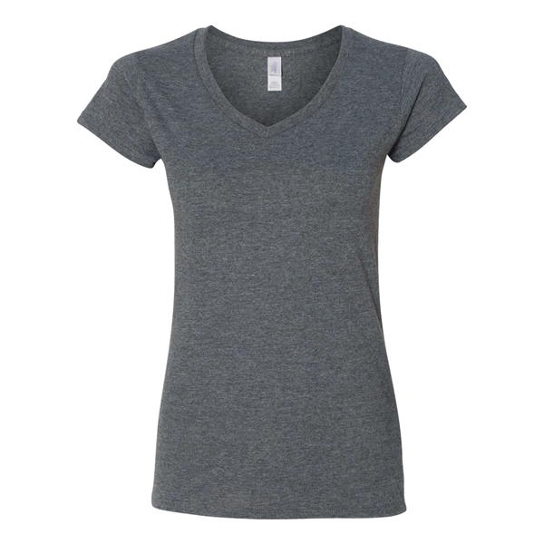 Gildan Softstyle® Women's V-Neck T-Shirt - Gildan Softstyle® Women's V-Neck T-Shirt - Image 13 of 39