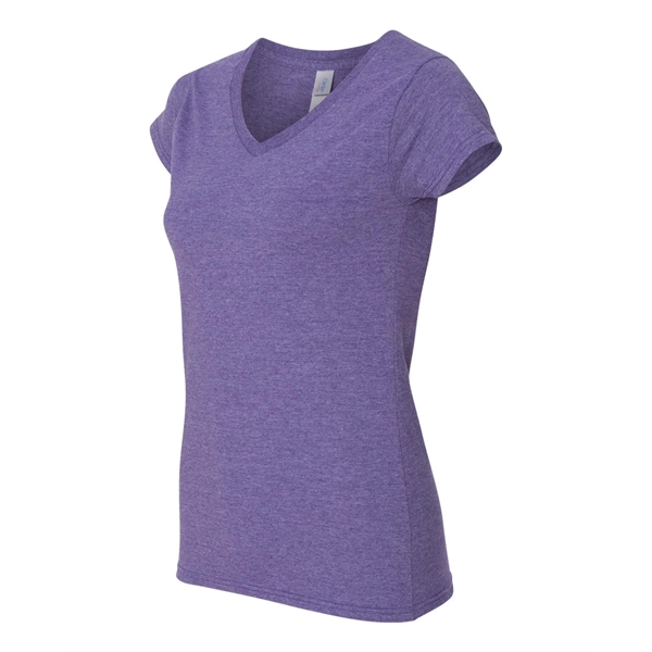 Gildan Softstyle® Women's V-Neck T-Shirt - Gildan Softstyle® Women's V-Neck T-Shirt - Image 20 of 39