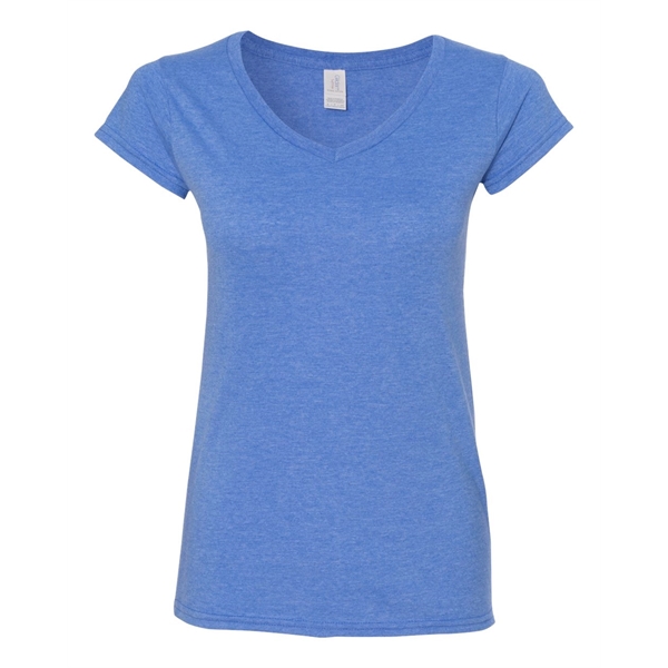 Gildan Softstyle® Women's V-Neck T-Shirt - Gildan Softstyle® Women's V-Neck T-Shirt - Image 22 of 39