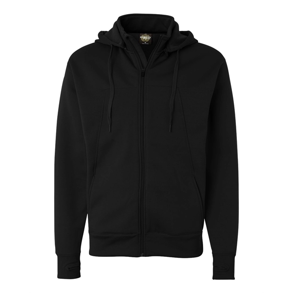 Independent Trading Co. Poly-Tech Full-Zip Hooded Sweatshirt - Independent Trading Co. Poly-Tech Full-Zip Hooded Sweatshirt - Image 5 of 20