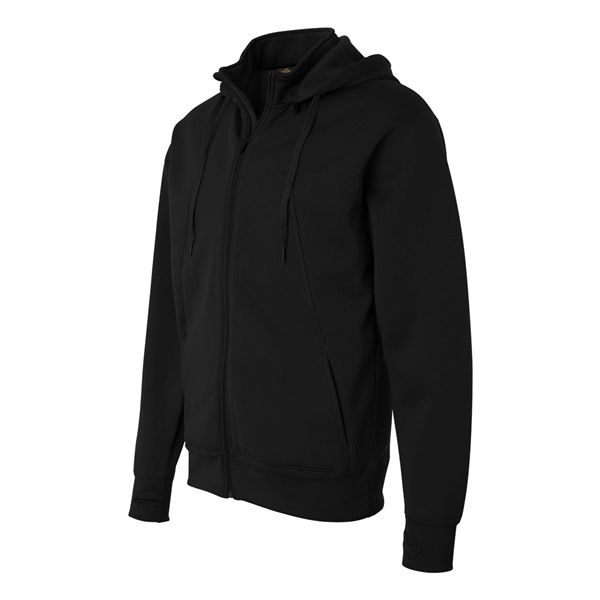 Independent Trading Co. Poly-Tech Full-Zip Hooded Sweatshirt - Independent Trading Co. Poly-Tech Full-Zip Hooded Sweatshirt - Image 6 of 20