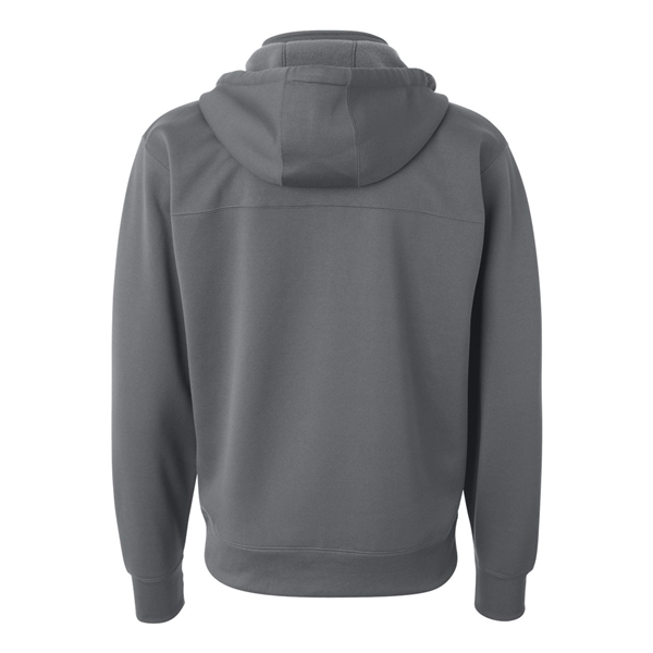 Independent Trading Co. Poly-Tech Full-Zip Hooded Sweatshirt - Independent Trading Co. Poly-Tech Full-Zip Hooded Sweatshirt - Image 9 of 20