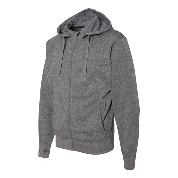 Independent Trading Co. Poly-Tech Full-Zip Hooded Sweatshirt - Independent Trading Co. Poly-Tech Full-Zip Hooded Sweatshirt - Image 14 of 20