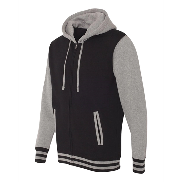 Independent Trading Co. Heavyweight Varsity Full-Zip Hood... - Independent Trading Co. Heavyweight Varsity Full-Zip Hood... - Image 3 of 19