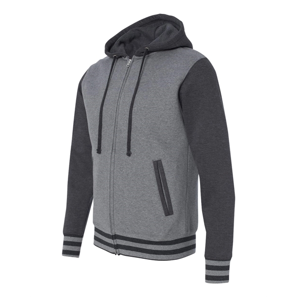 Independent Trading Co. Heavyweight Varsity Full-Zip Hood... - Independent Trading Co. Heavyweight Varsity Full-Zip Hood... - Image 15 of 19