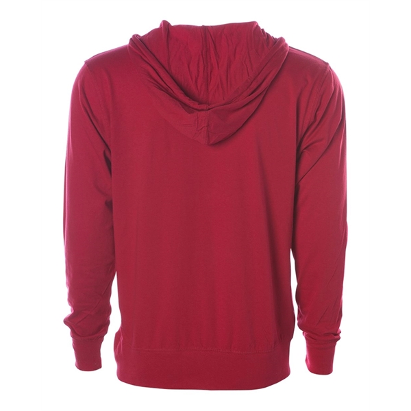 Independent Trading Co. Lightweight Jersey Full-Zip Hoode... - Independent Trading Co. Lightweight Jersey Full-Zip Hoode... - Image 7 of 17