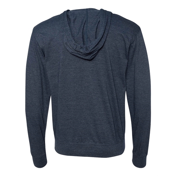 Independent Trading Co. Lightweight Jersey Full-Zip Hoode... - Independent Trading Co. Lightweight Jersey Full-Zip Hoode... - Image 13 of 17