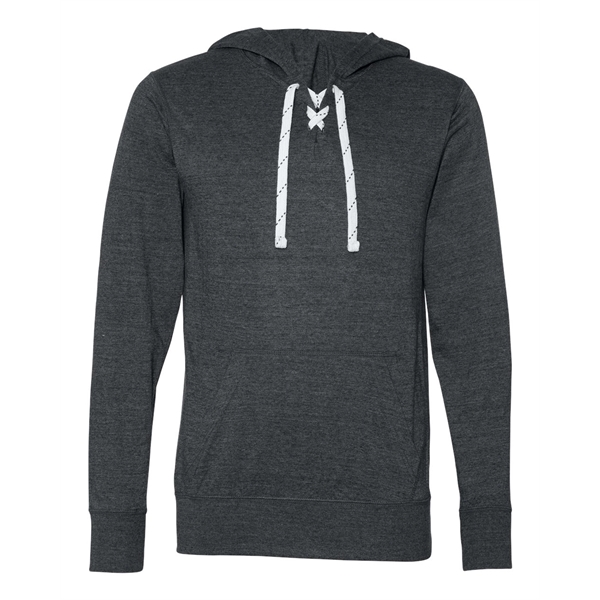 J. America Jersey Sport Lace Hooded Pullover - J. America Jersey Sport Lace Hooded Pullover - Image 4 of 15