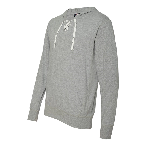 J. America Jersey Sport Lace Hooded Pullover - J. America Jersey Sport Lace Hooded Pullover - Image 11 of 15