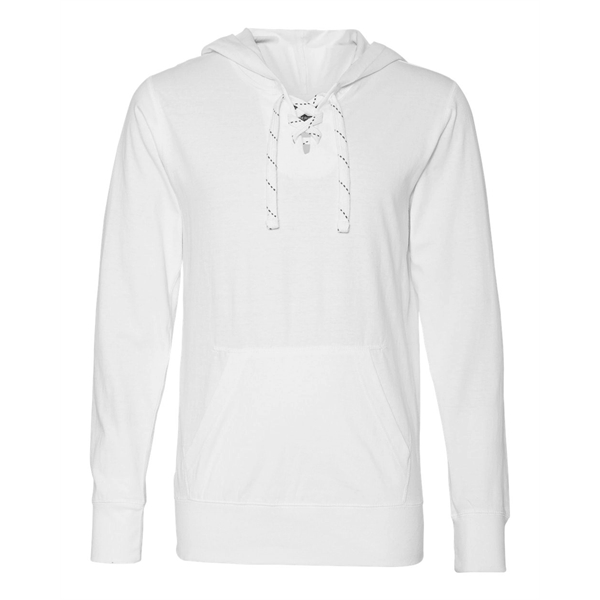 J. America Jersey Sport Lace Hooded Pullover - J. America Jersey Sport Lace Hooded Pullover - Image 13 of 15