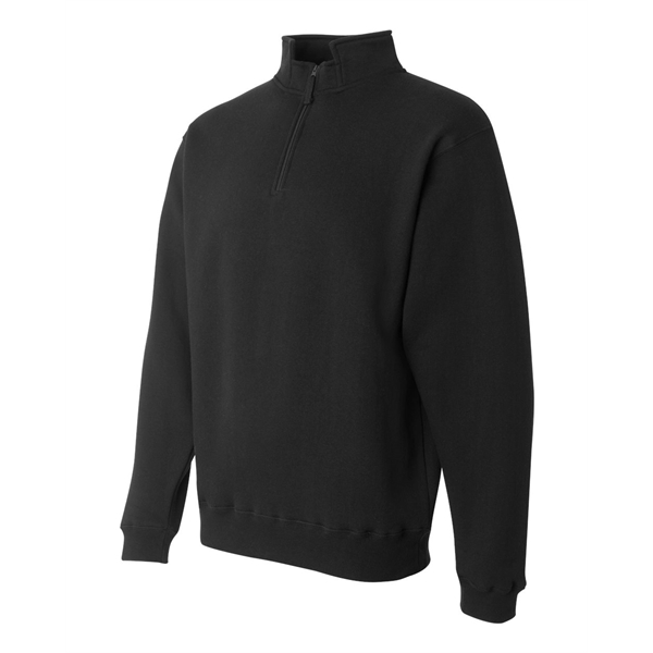 J. America Heavyweight Fleece Quarter-Zip Sweatshirt - J. America Heavyweight Fleece Quarter-Zip Sweatshirt - Image 2 of 9