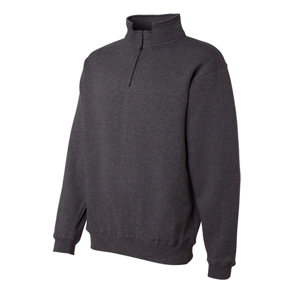 J. America Heavyweight Fleece Quarter-Zip Sweatshirt - J. America Heavyweight Fleece Quarter-Zip Sweatshirt - Image 5 of 9