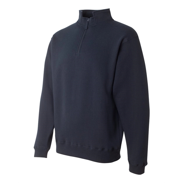 J. America Heavyweight Fleece Quarter-Zip Sweatshirt - J. America Heavyweight Fleece Quarter-Zip Sweatshirt - Image 8 of 9