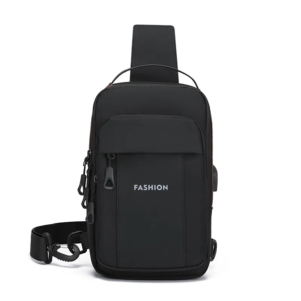 Waterproof PU business casual shoulder bag - Waterproof PU business casual shoulder bag - Image 0 of 9