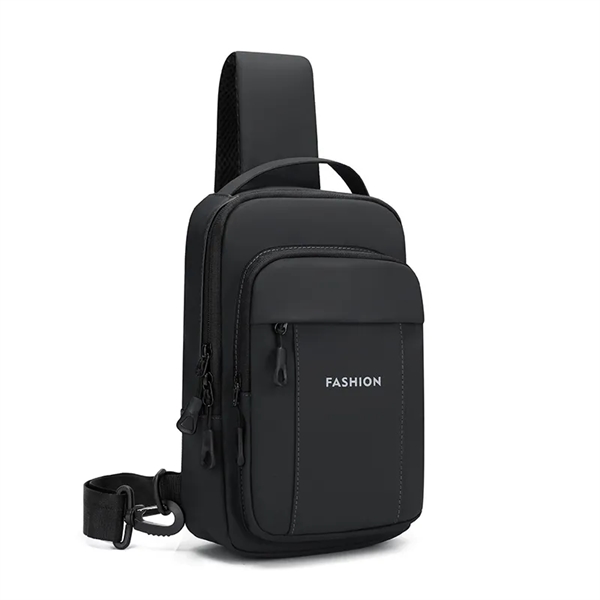 Waterproof PU business casual shoulder bag - Waterproof PU business casual shoulder bag - Image 5 of 9
