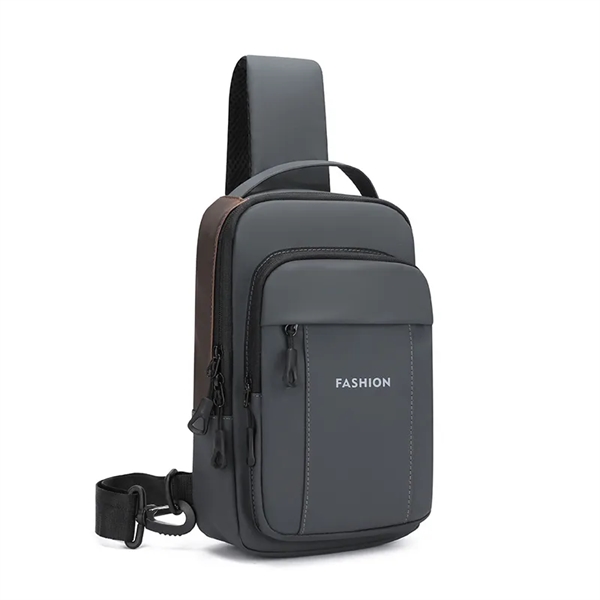 Waterproof PU business casual shoulder bag - Waterproof PU business casual shoulder bag - Image 6 of 9