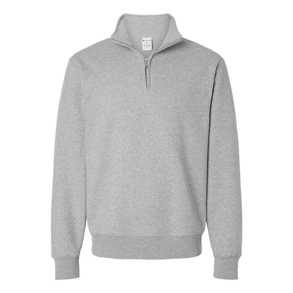 Champion Unisex Powerblend® Quarter-Zip Pullover - Champion Unisex Powerblend® Quarter-Zip Pullover - Image 3 of 6