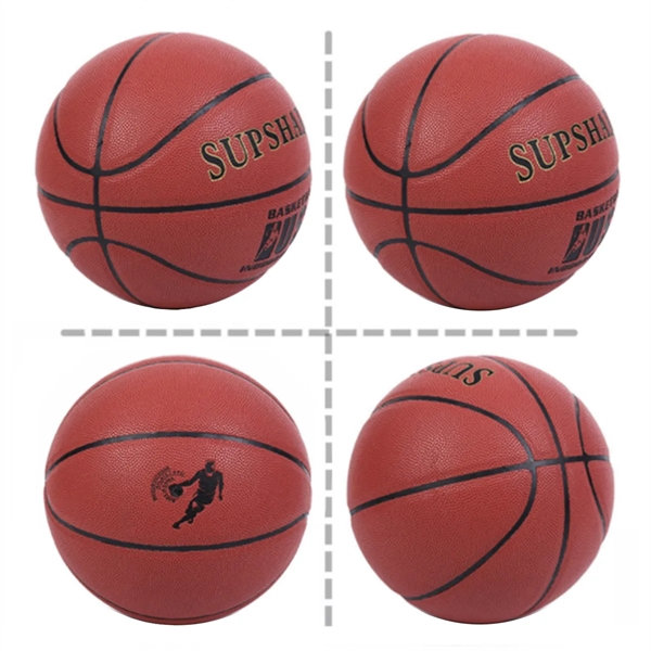 Moisture Absorbing Leather Wear Resistant Basketball - Moisture Absorbing Leather Wear Resistant Basketball - Image 1 of 2