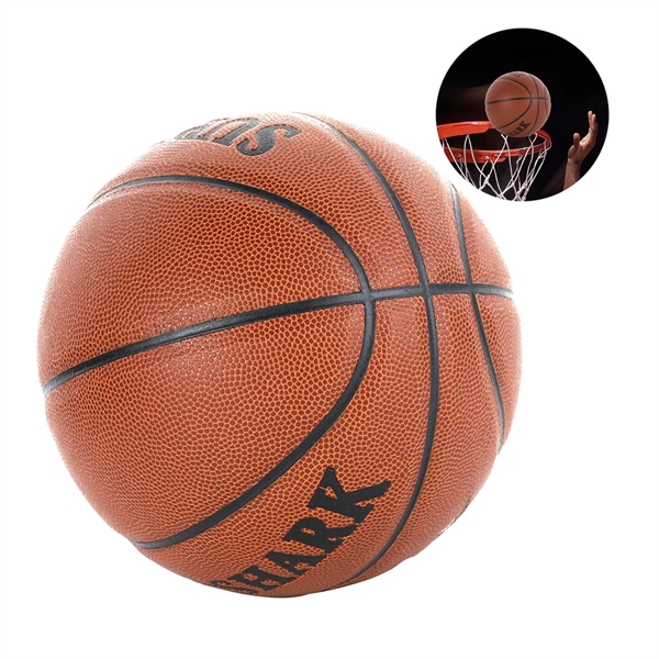 Moisture Absorbing Leather Wear Resistant Basketball - Moisture Absorbing Leather Wear Resistant Basketball - Image 2 of 2