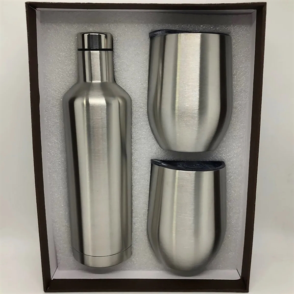 Insulated Wine Tumbler Set - Insulated Wine Tumbler Set - Image 2 of 2