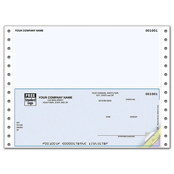 Continuous Bottom Multipurpose check - Continuous Bottom Multipurpose check - Image 0 of 1