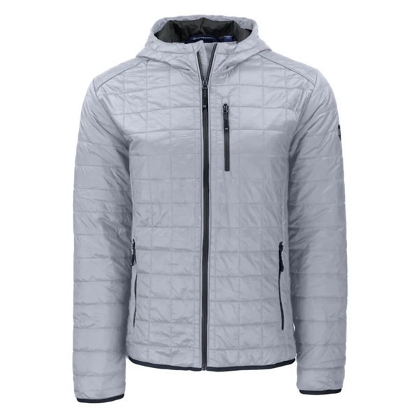 Custom Cutter & Buck Rainier Recycled Insulated Puffer Mens Full...