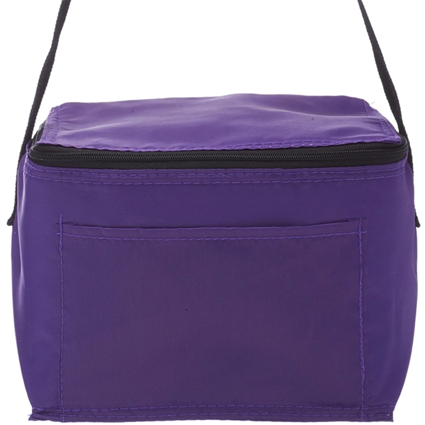 Frosty 6-Can Cooler Lunch Bag (7.25" x 5.5" x 7.25") - Frosty 6-Can Cooler Lunch Bag (7.25" x 5.5" x 7.25") - Image 3 of 7