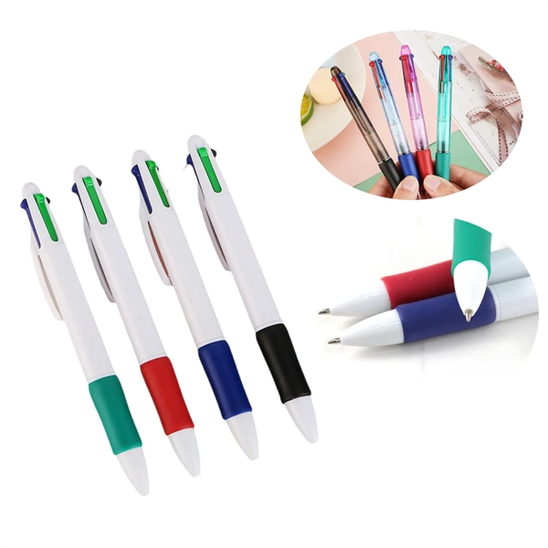 4 Colors Ballpoint Pen For Office School Supplies - 4 Colors Ballpoint Pen For Office School Supplies - Image 1 of 1