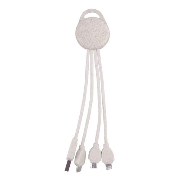 Wheat Straw Multi Charging Cable - Wheat Straw Multi Charging Cable - Image 5 of 7