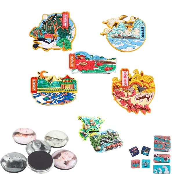 Wooden Fridge Refrigerator Magnets Varied Customizable - Wooden Fridge Refrigerator Magnets Varied Customizable - Image 1 of 1