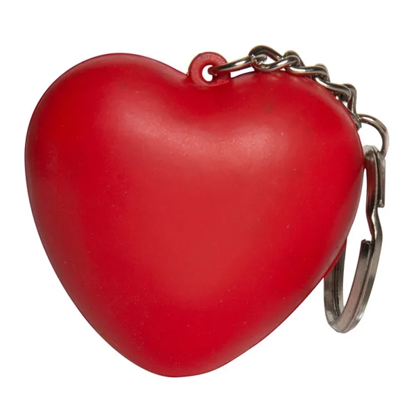 Heart Shape Stress Ball Keychain - Heart Shape Stress Ball Keychain - Image 1 of 3