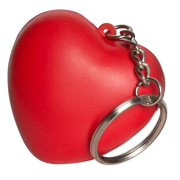 Heart Shape Stress Ball Keychain - Heart Shape Stress Ball Keychain - Image 2 of 3