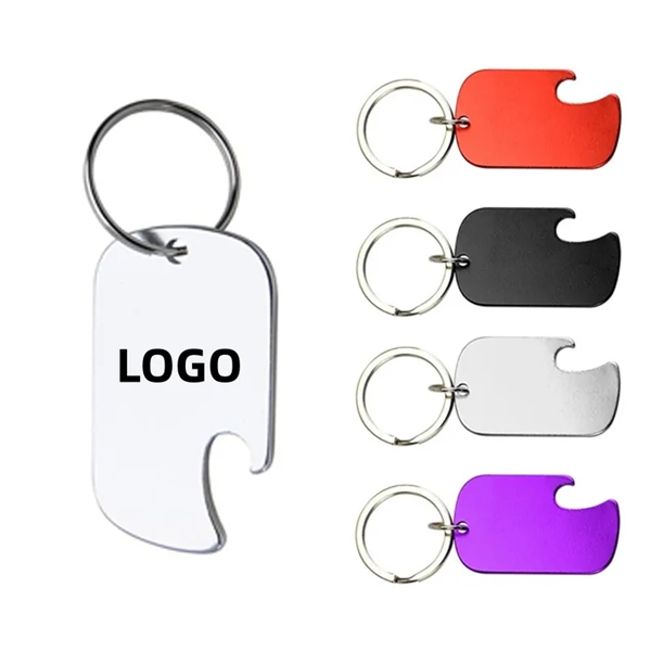 Dog Tag Keychain Bottle Openers - Dog Tag Keychain Bottle Openers - Image 0 of 4