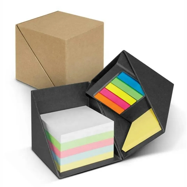 Promotion Gift Foldable Cube Box Sticky Memo Notes Set - Promotion Gift Foldable Cube Box Sticky Memo Notes Set - Image 1 of 2