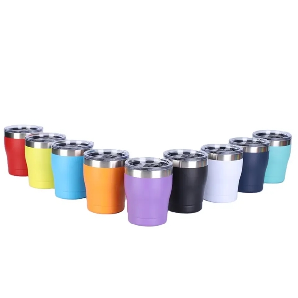 10 oz Tumbler Stainless Steel Vacuum Insulated Coffee IceCup - 10 oz Tumbler Stainless Steel Vacuum Insulated Coffee IceCup - Image 1 of 3
