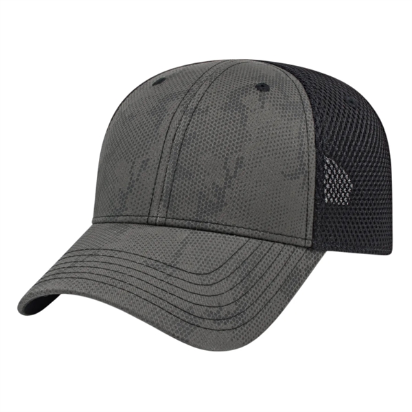 Tactical Screen Print Mesh Back Cap - Tactical Screen Print Mesh Back Cap - Image 2 of 3