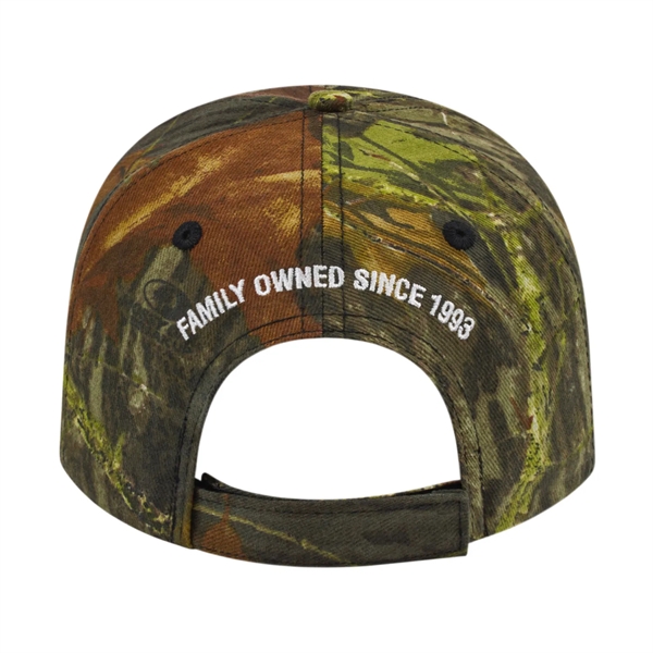 Six Panel Unstructured Camo Cap - Six Panel Unstructured Camo Cap - Image 1 of 3