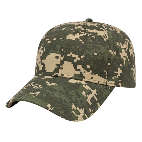 Digital Camouflage Cap - Digital Camouflage Cap - Image 3 of 4