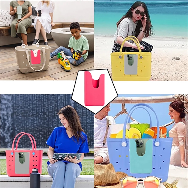 Beach Bag Phone Holder - Beach Bag Phone Holder - Image 2 of 3