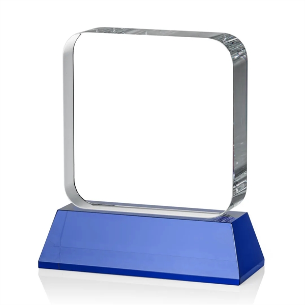 Flamborough VividPrint™ Award on Base - Blue