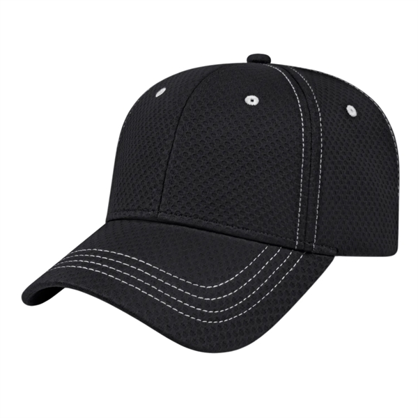 Soft Textured Polyester Mesh Cap