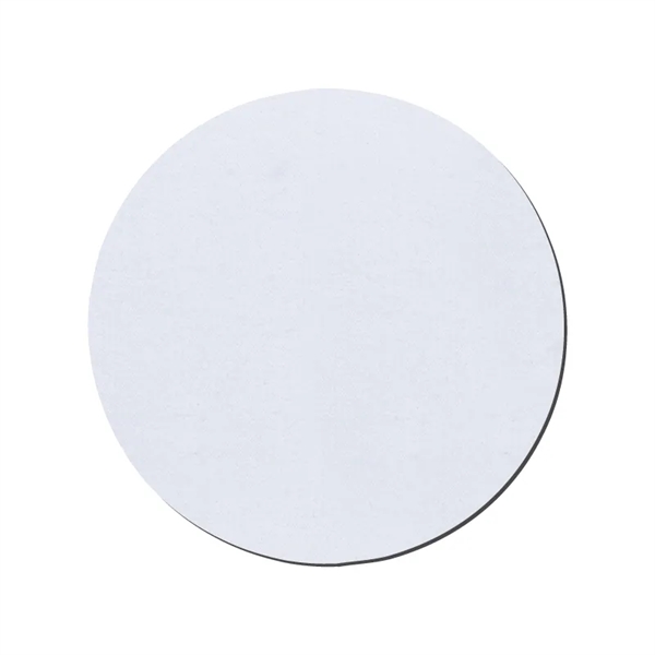 Round Soft Rubber & Jersey Skid Resistant Neoprene Coaster