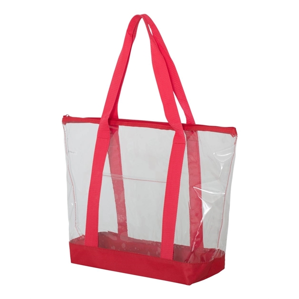 Liberty Bags Clear Boat Tote - Liberty Bags Clear Boat Tote - Image 5 of 9